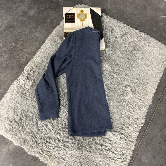 Member’s Mark Classic Blue Long Sleeve Thermal Henley for Men Large L - Picture 13 of 15